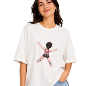Camisa Básica Off White 172 DN de Costas