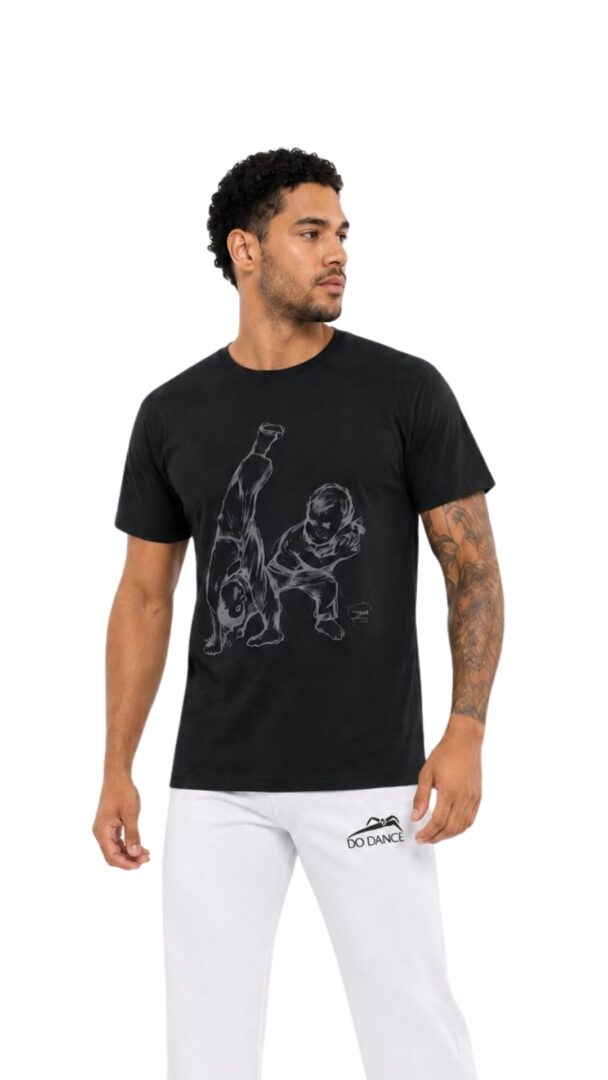Camisa Básica Preta 069 HT Capoeira - Image 2