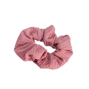 Scrunchie Rosa texturado