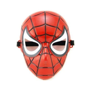 Máscara Homem Aranha Cosplay Super Herói Presente Dia das Crianças Halloween Vermelho