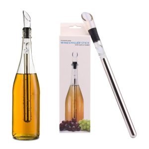 Refrigerador de Vinho Dernord 3 em 1 com Arejador e Vertedor em Aço Inox – Preto