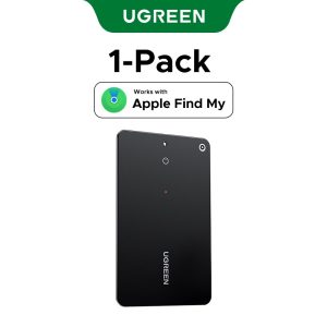 Localizador de Carteiras Ugreen Cartão Bluetooth Apple Find My Slim – Preto