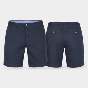 (38) Calções Amazon Essentials Clássicos com Bolsos – Azul
