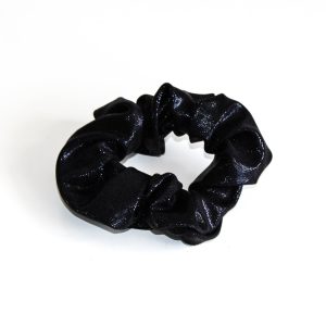 Scrunchie Preto Brilhante