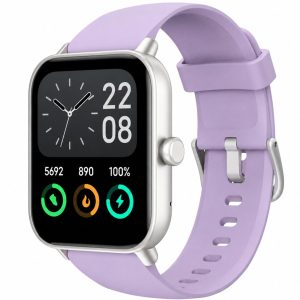 (1.8″) Smartwatch Siurn IDW19 Chamadas Bluetooth HD IPS – Preto