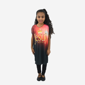 Túnica Rei dos Reis Vermelha Infantil